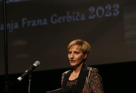 PODELITEV NAGRAD IN PRIZNANJ  FRANA GERBIČA ZA LETO 2023 08 FOTO LJUBO VUKELIČ